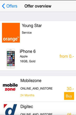 iCompare Mobile screenshot 4