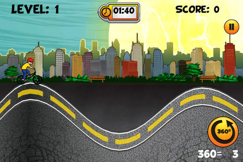 BMX Racing - Hill Climb screenshot 3