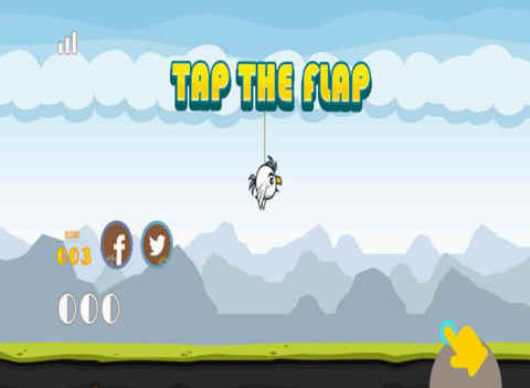 【免費遊戲App】Tap the Flap Jump-APP點子