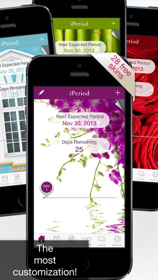 【免費健康App】iPeriod Period Tracker Ultimate / Menstrual Calendar-APP點子