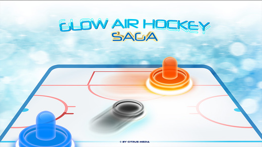 Glow Air Hockey Saga Free 1 2 3