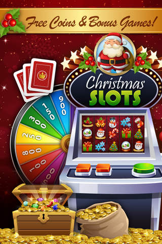 Christmas Slots Party : Santa 's Free Mega Holiday Casino Game screenshot 2