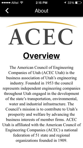 【免費商業App】American Council of Engineering Companies Utah-APP點子