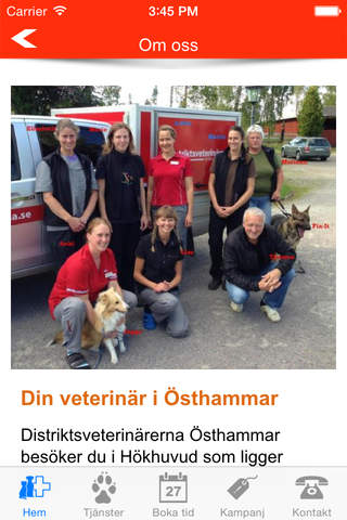 Din veterinär Östhammar screenshot 2