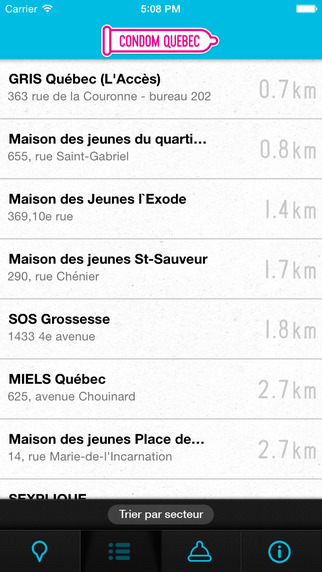 【免費健康App】Condom Québec-APP點子