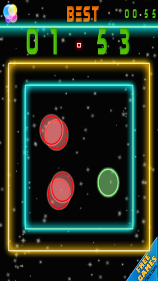 【免費遊戲App】Green Dot Chase Pro - Red Ball Menace-APP點子