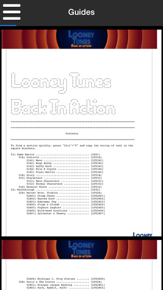 【免費遊戲App】Game Pro - Looney Tunes: Back in Action Version-APP點子