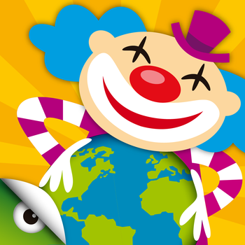 Planet Clowns - games for kids to discover the world of circus 遊戲 App LOGO-APP開箱王