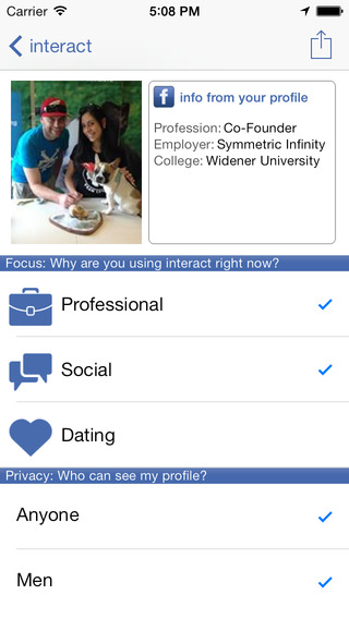 【免費社交App】Interact: Find and Meet New People for Business or Dating-APP點子