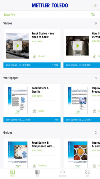 METTLER TOLEDO Library App