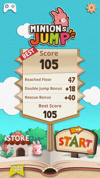 【免費遊戲App】Minions Jump-APP點子