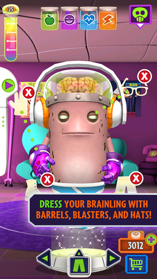 【免費遊戲App】Oh No! It's An Alien Invasion: My Pet Brainling-APP點子