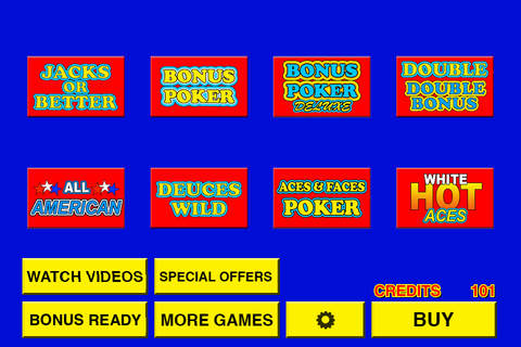 Free Video Poker Games screenshot 2
