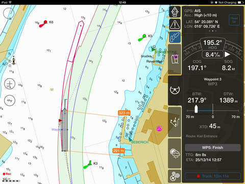 【免費交通運輸App】Transas Pilot PRO - Marine Navigation, Pilot Assistance and AIS Viewer-APP點子