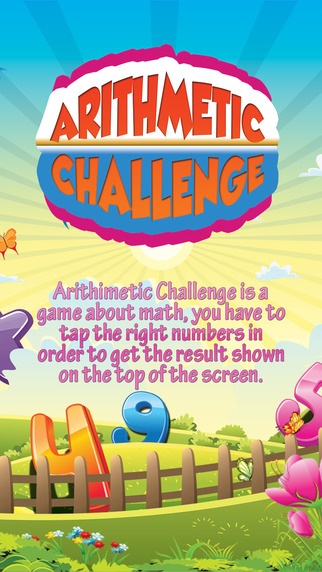 Arithmetic Challenge A Math Game for Kids Learn 123 Counting addition subtraction and multiplication