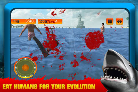 Wild Shark Attack Simulator 3D screenshot 3