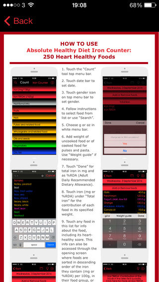 免費下載健康APP|Absolute Healthy Diet Iron Counter: 250 Heart Healthy Foods app開箱文|APP開箱王