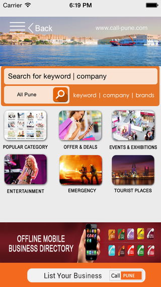Call Pune Offline Business Directory