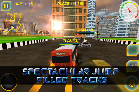A Bus Shooting Simulator Race Pro screenshot 4