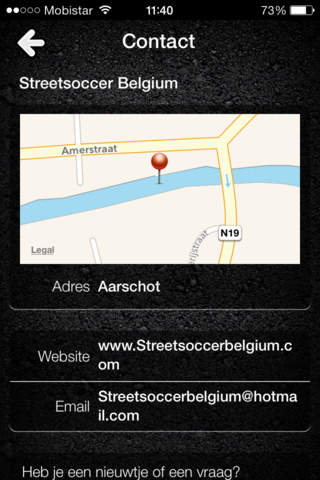 Streetsoccer Belgium screenshot 4
