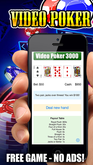 Video poker 3000 - Retro poker machine