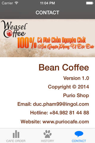Bean Coffee Purio Shop screenshot 2
