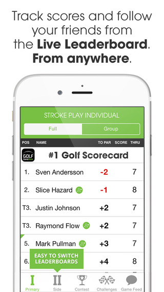 【免費運動App】GameBook - Live Golf Scorecard-APP點子