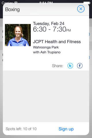 JCPT Health & Fitness screenshot 2