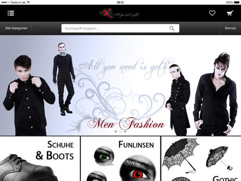 【免費生活App】DarXity - Dein Gothic Shop aus Leipzig-APP點子