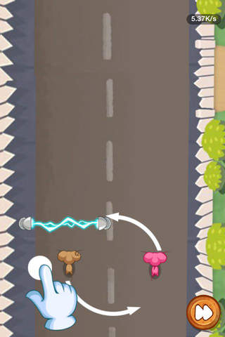 Jerry Parkour Road Run screenshot 2