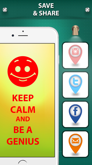 【免費娛樂App】Keep Calm Wallpaper & Poster Creator with customized icons & fonts-APP點子