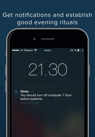 Sleep. by Bertrand - Reverse alarm clock & sleep tracker screenshot 3