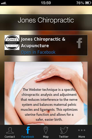 Jones Chiropractic & Acu. screenshot 2