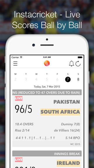 Instacricket: Live Scores Cricket Calendar