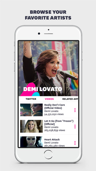 【免費音樂App】Vevo - Watch Music Videos-APP點子
