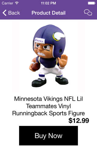 FanGear for Minnesota Football - Shop Vikings Apparel, Accessories, & Memorabilia screenshot 2