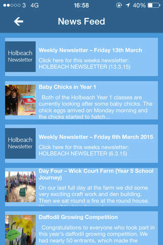 Holbeach Primary School screenshot 2