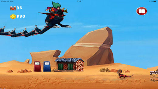 Super Jetpack Alien - A Jumping Shooting Flying Free Endless Runner Game