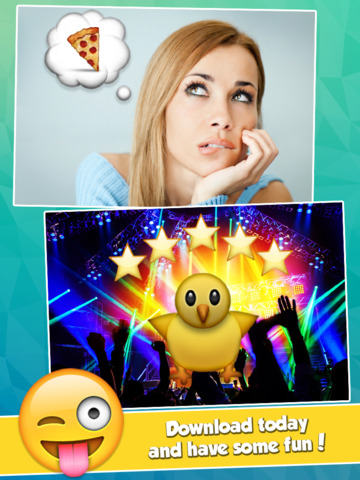 【免費攝影App】Insta Emoji -  A Funny and Cute Photo Booth Editor with Cool Emoticons, Smiley Faces and Cartoon Stickers (FREE)-APP點子