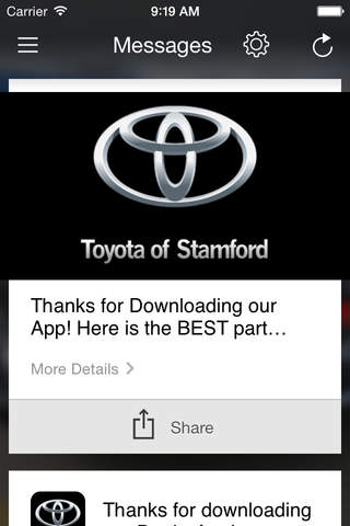 Toyota of Stamford DealerApp screenshot 2