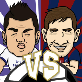 Merengues VS Culés LOGO-APP點子