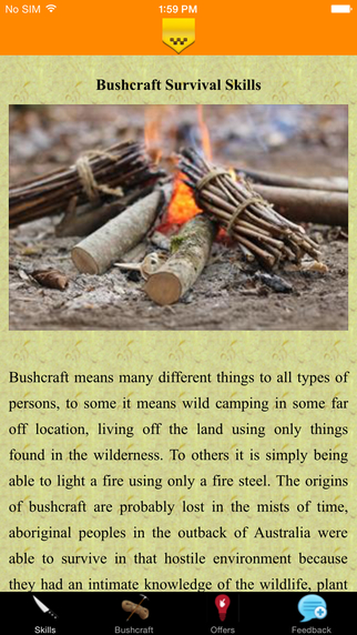 Bushcraft Survival Skills - Quick Guide
