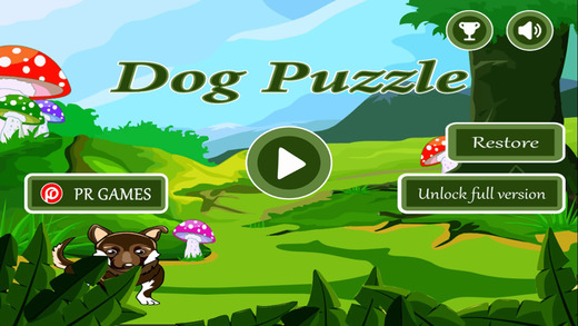 Dog Puzzles PR Games