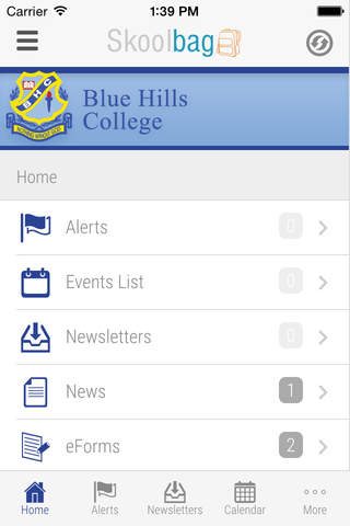 Blue Hills College Lismore - Skoolbag screenshot 2
