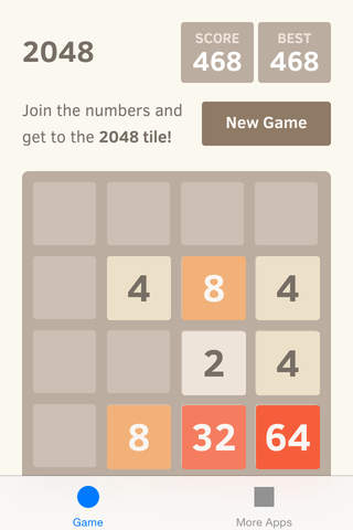 2048 : Play great logical puzzle game screenshot 2