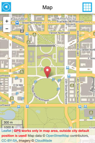 Washington D.C. (USA United States) Offline GPS Map & Travel Guide Free screenshot 2
