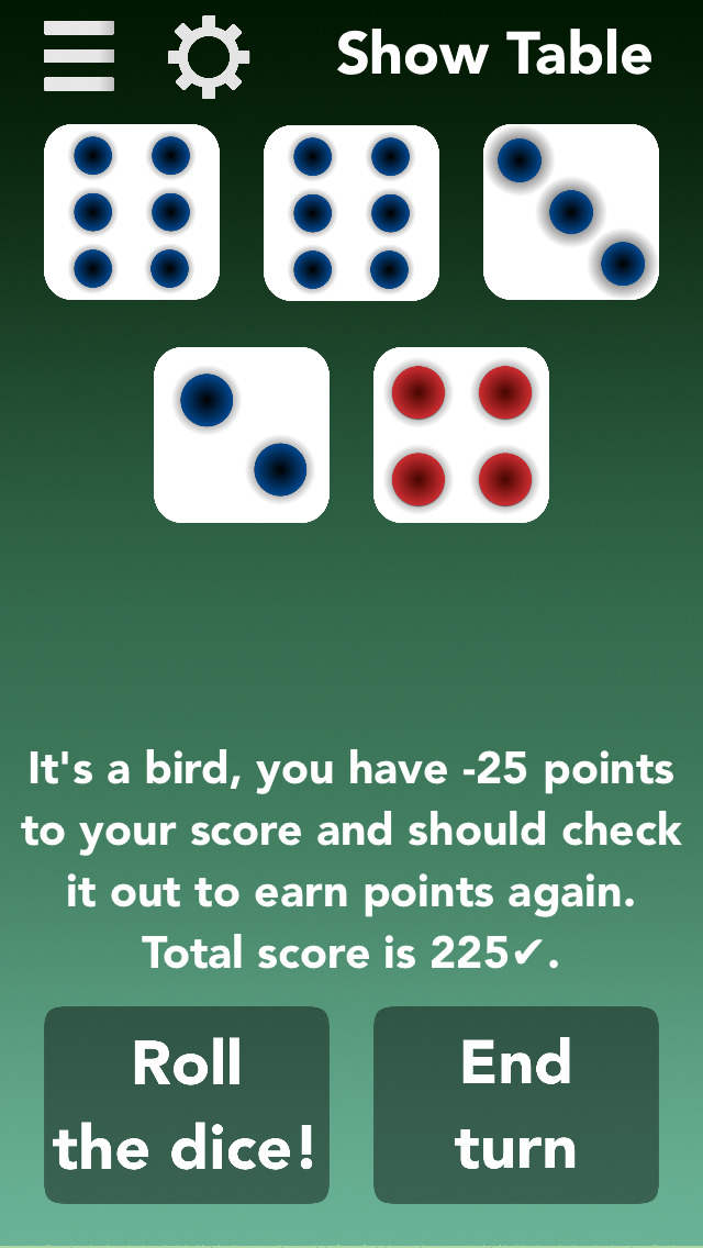 Thousand - Roll Five Dices to Collect Points