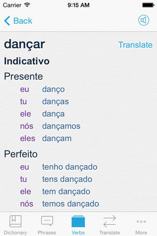 Portuguese Translator + screenshot 4