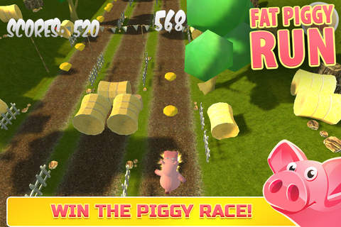 Fat Piggy Run PRO screenshot 4