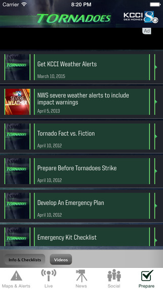 免費下載天氣APP|Tornadoes KCCI 8 Des Moines, Iowa app開箱文|APP開箱王
